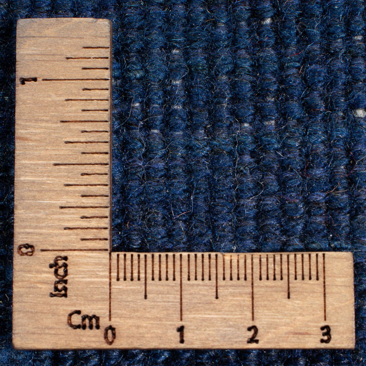 Alfombra Gabbeh - Persa - 195 x 155 cm - azul oscuro