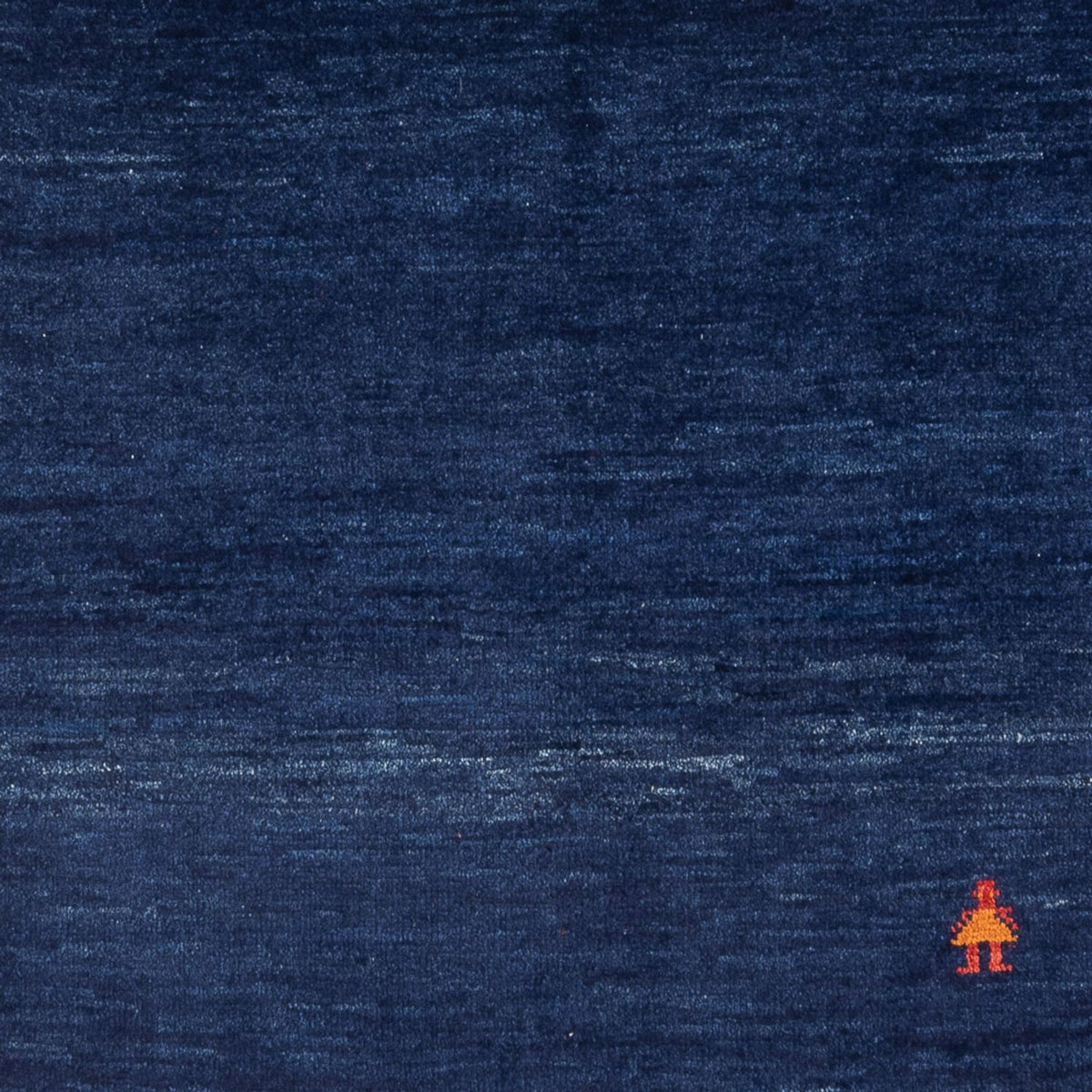 Alfombra Gabbeh - Persa - 200 x 141 cm - azul oscuro