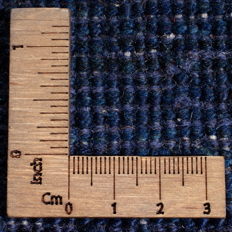 Alfombra Gabbeh - Persa - 190 x 150 cm - azul oscuro