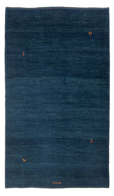 Alfombra Gabbeh - Persa - 216 x 132 cm - azul oscuro