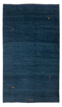 Alfombra Gabbeh - Persa - 216 x 132 cm - azul oscuro