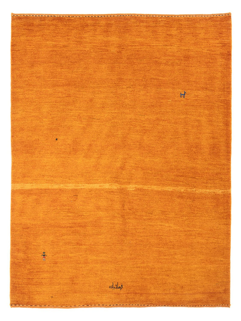 Alfombra Gabbeh - Persa - 187 x 150 cm - naranja