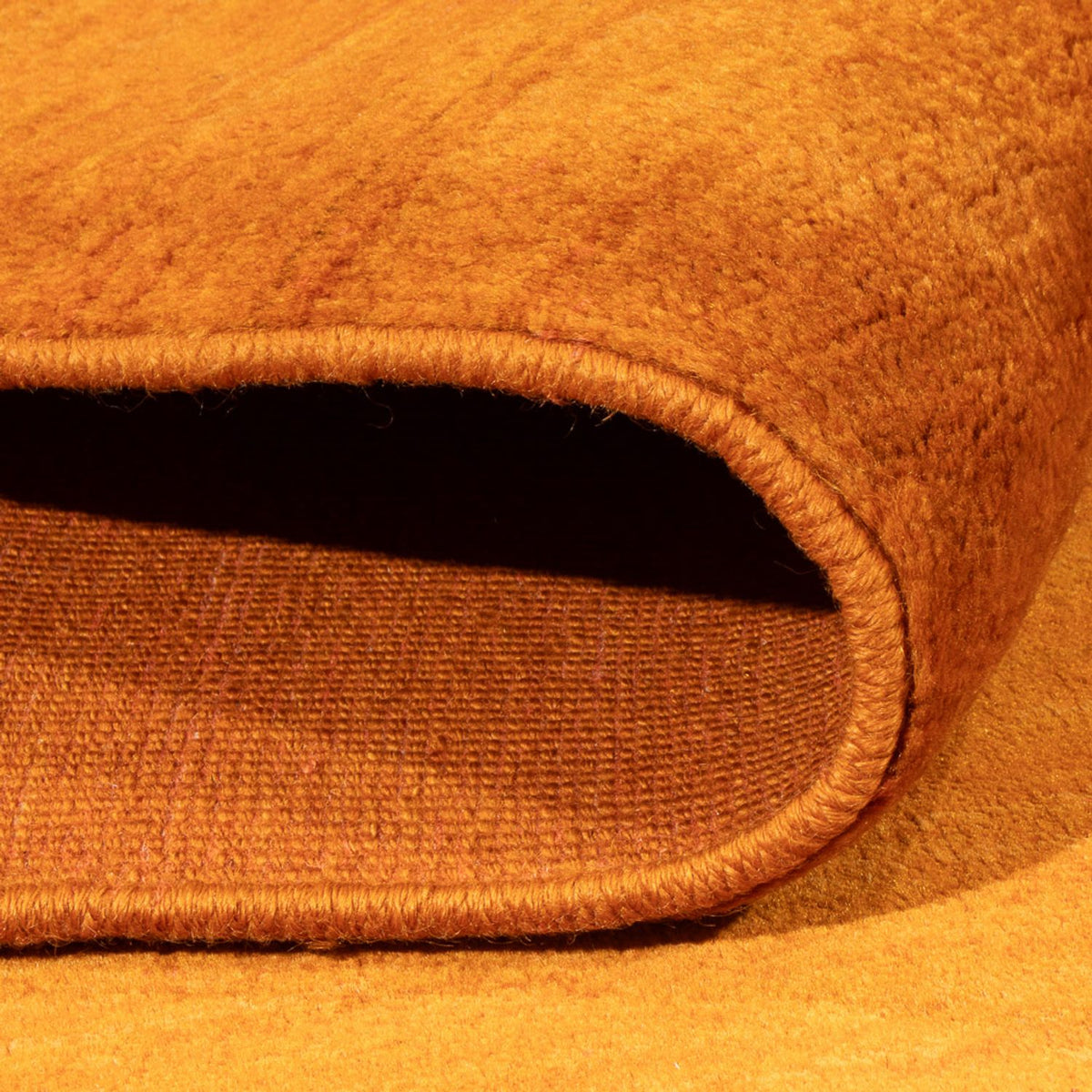 Alfombra Gabbeh - Persa - 203 x 142 cm - naranja