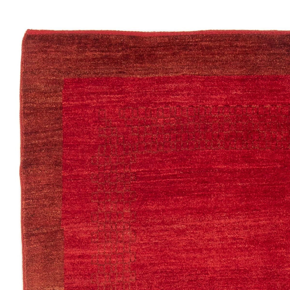 Alfombra Gabbeh - Persa - 195 x 152 cm - rojo