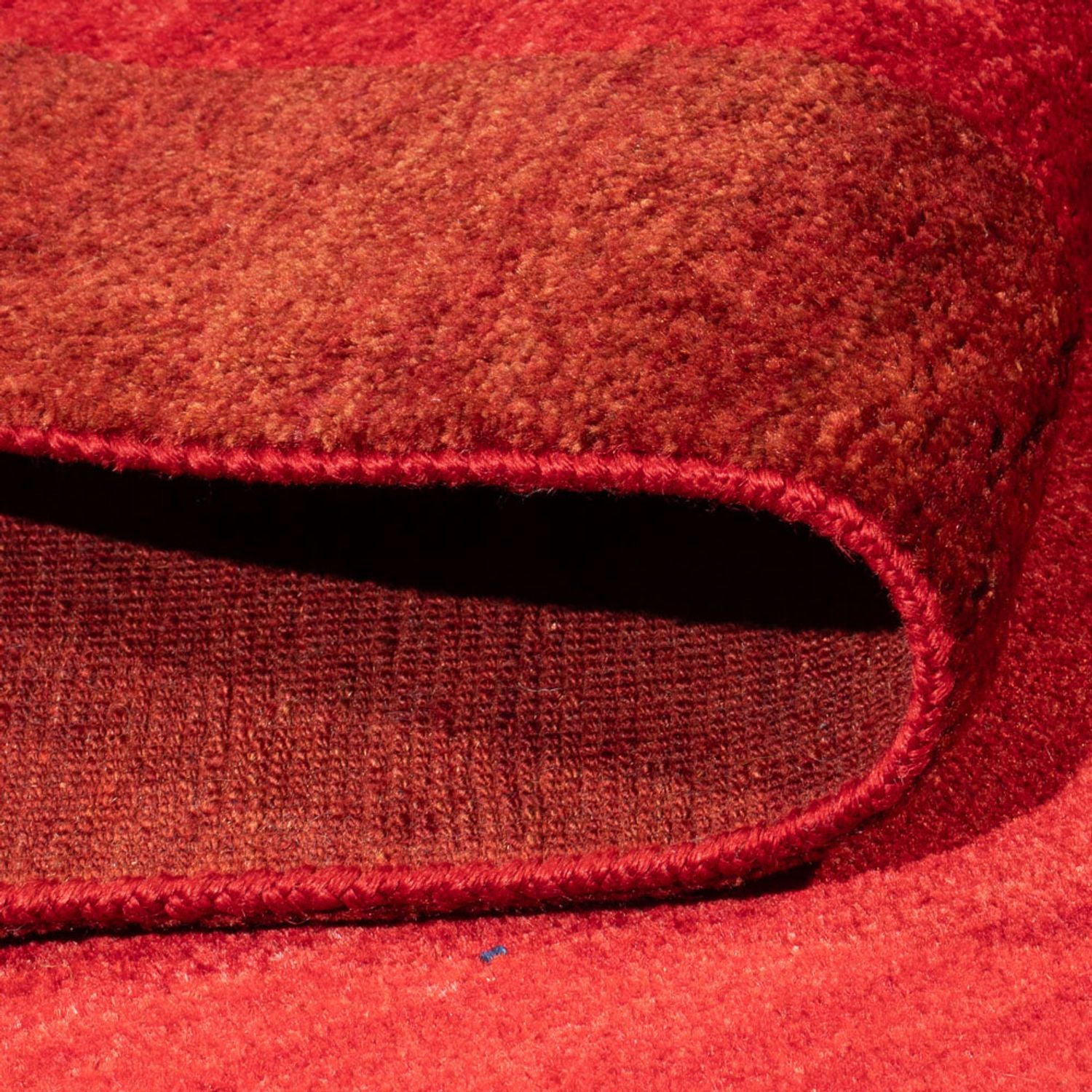 Alfombra Gabbeh - Persa - 195 x 152 cm - rojo