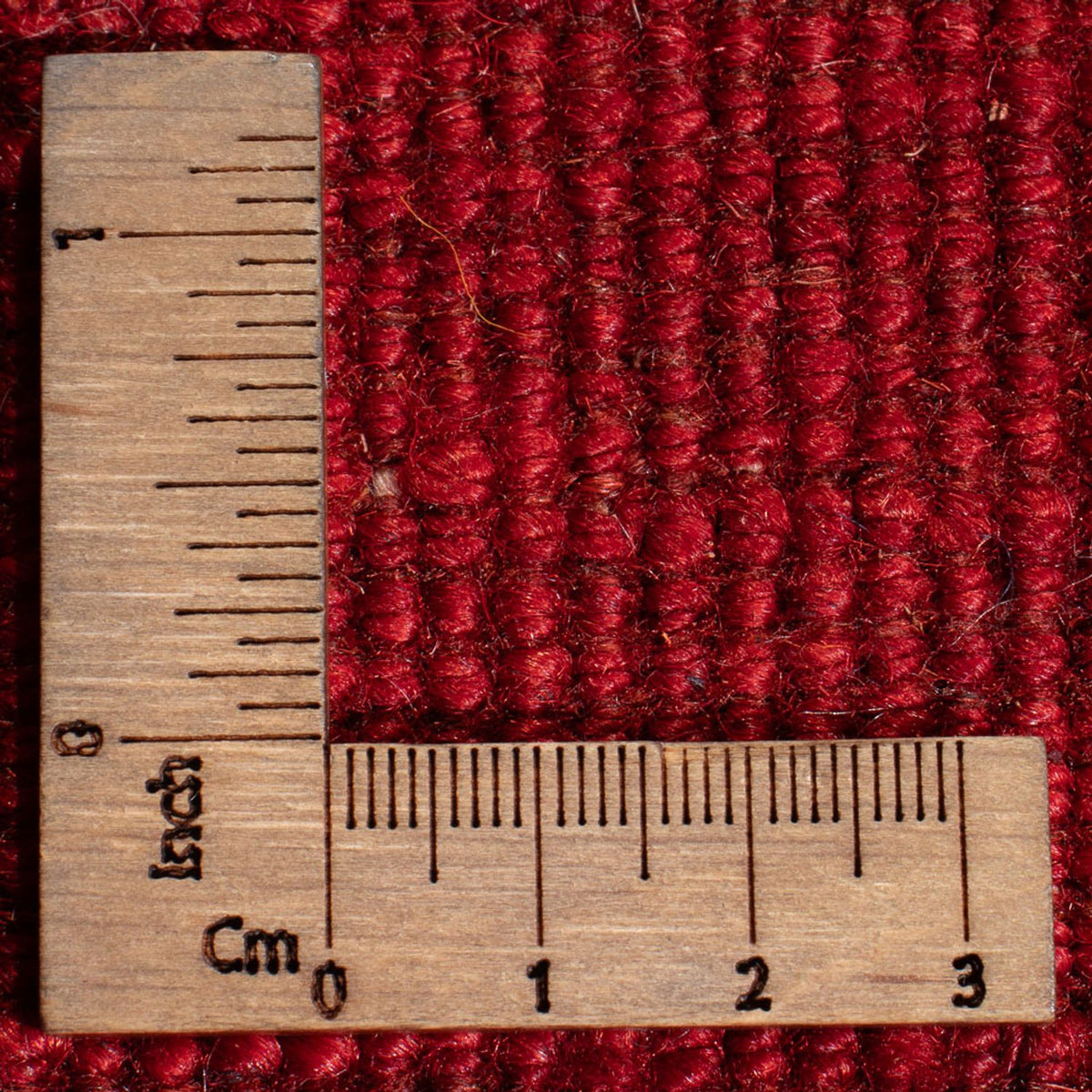 Alfombra Gabbeh - Persa - 195 x 152 cm - rojo