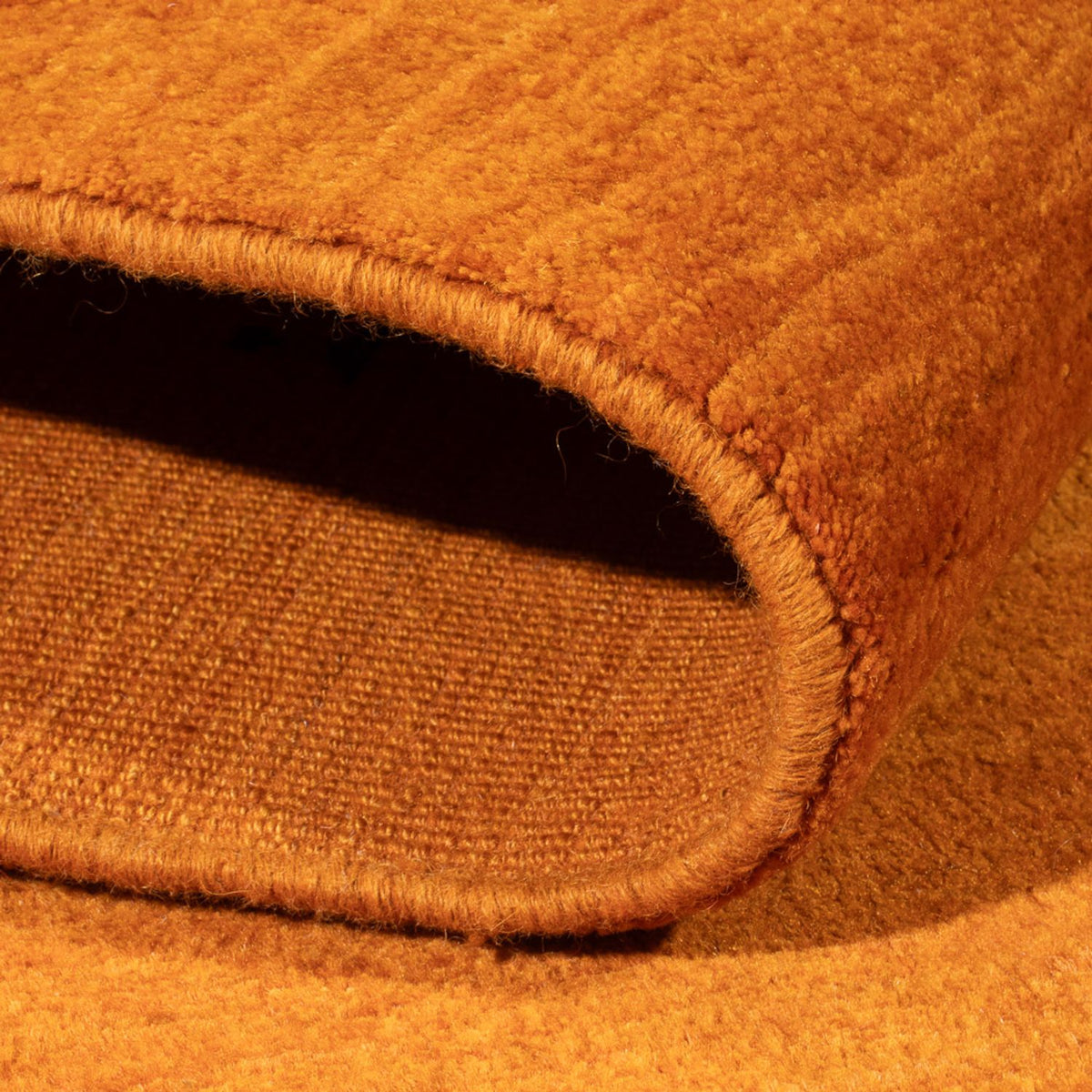 Alfombra Gabbeh - Persa - 205 x 137 cm - naranja