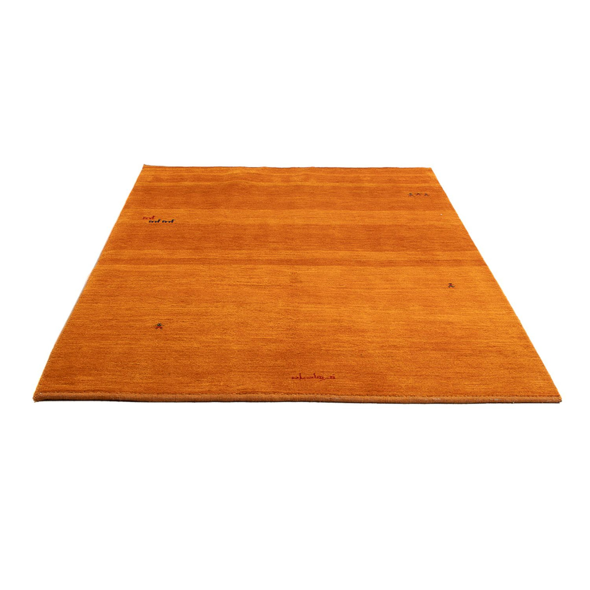 Alfombra Gabbeh - Persa - 205 x 137 cm - naranja