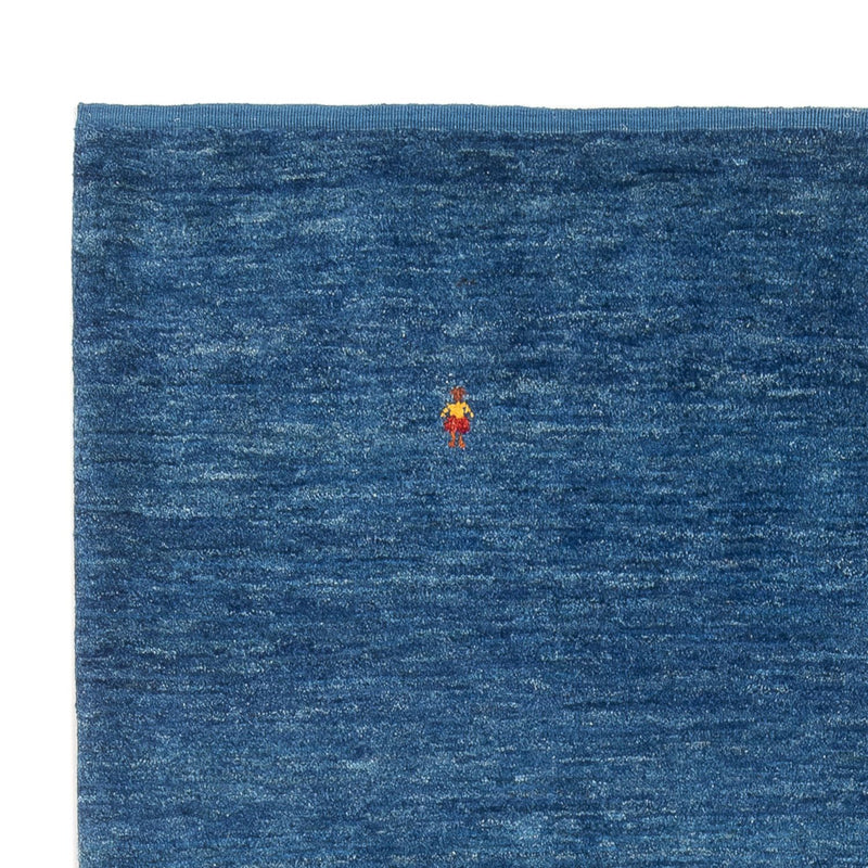 Alfombra Gabbeh - Persa - 205 x 145 cm - azul oscuro