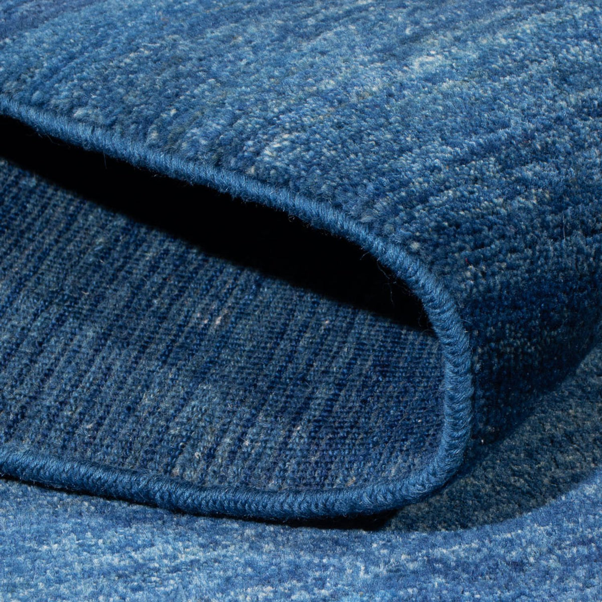 Alfombra Gabbeh - Persa - 205 x 145 cm - azul oscuro