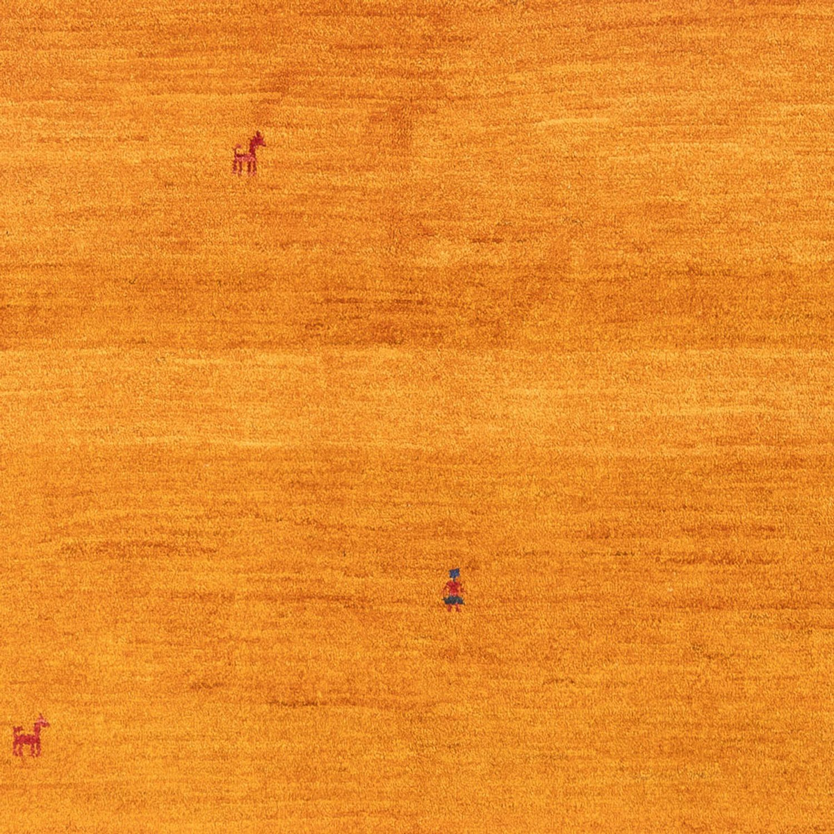 Alfombra Gabbeh - Persa - 202 x 140 cm - naranja