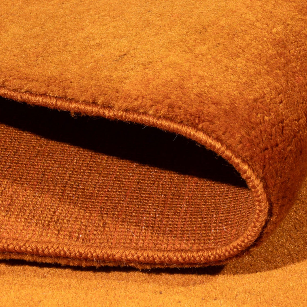 Alfombra Gabbeh - Persa - 193 x 153 cm - naranja