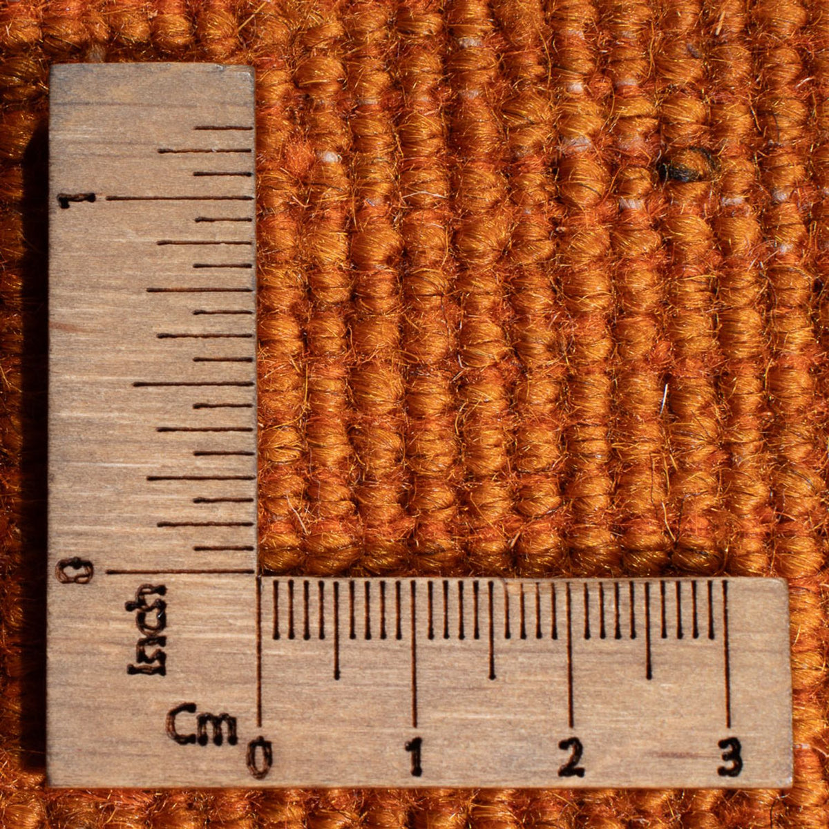 Alfombra Gabbeh - Persa - 193 x 153 cm - naranja