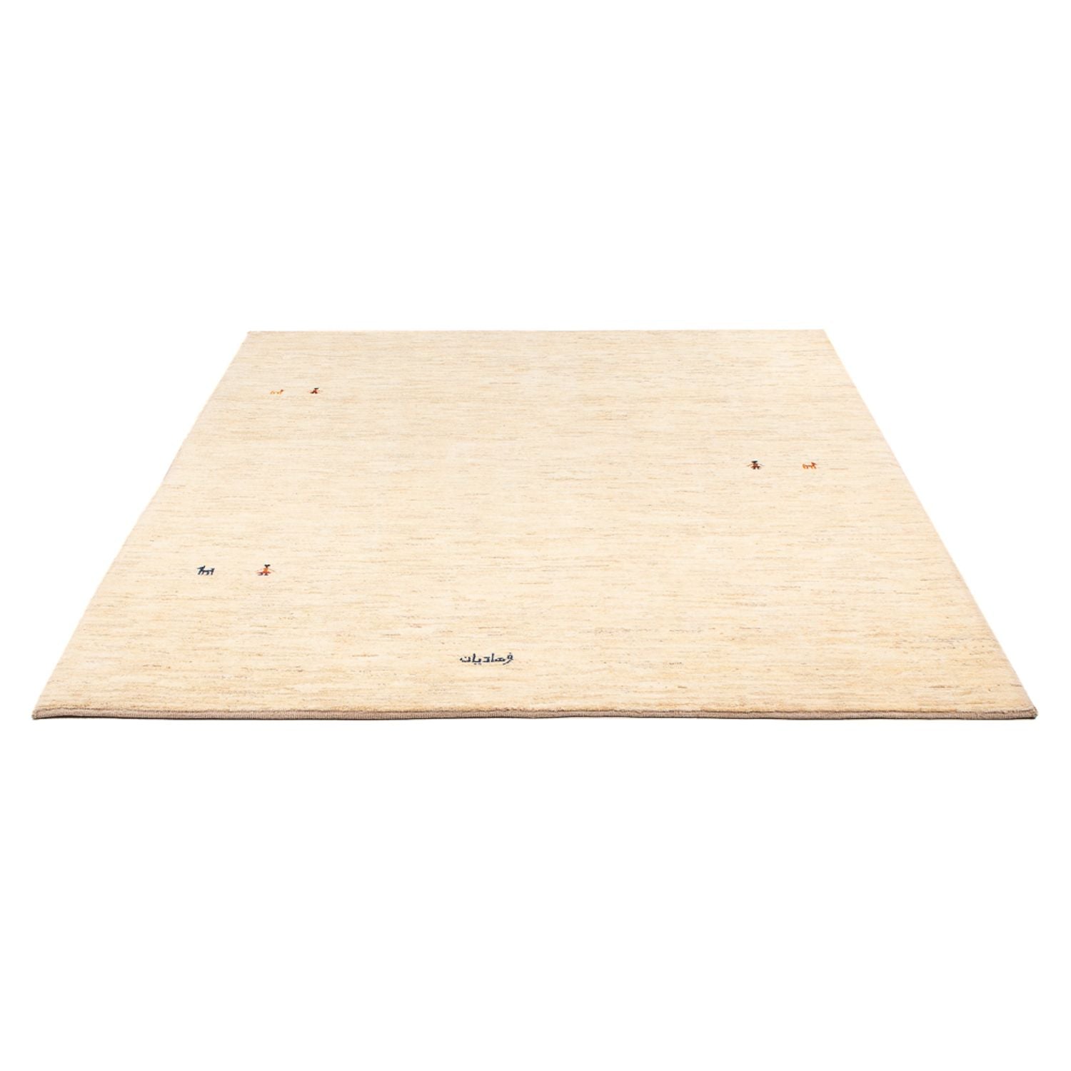 Alfombra Gabbeh - Persa - 196 x 152 cm - beige
