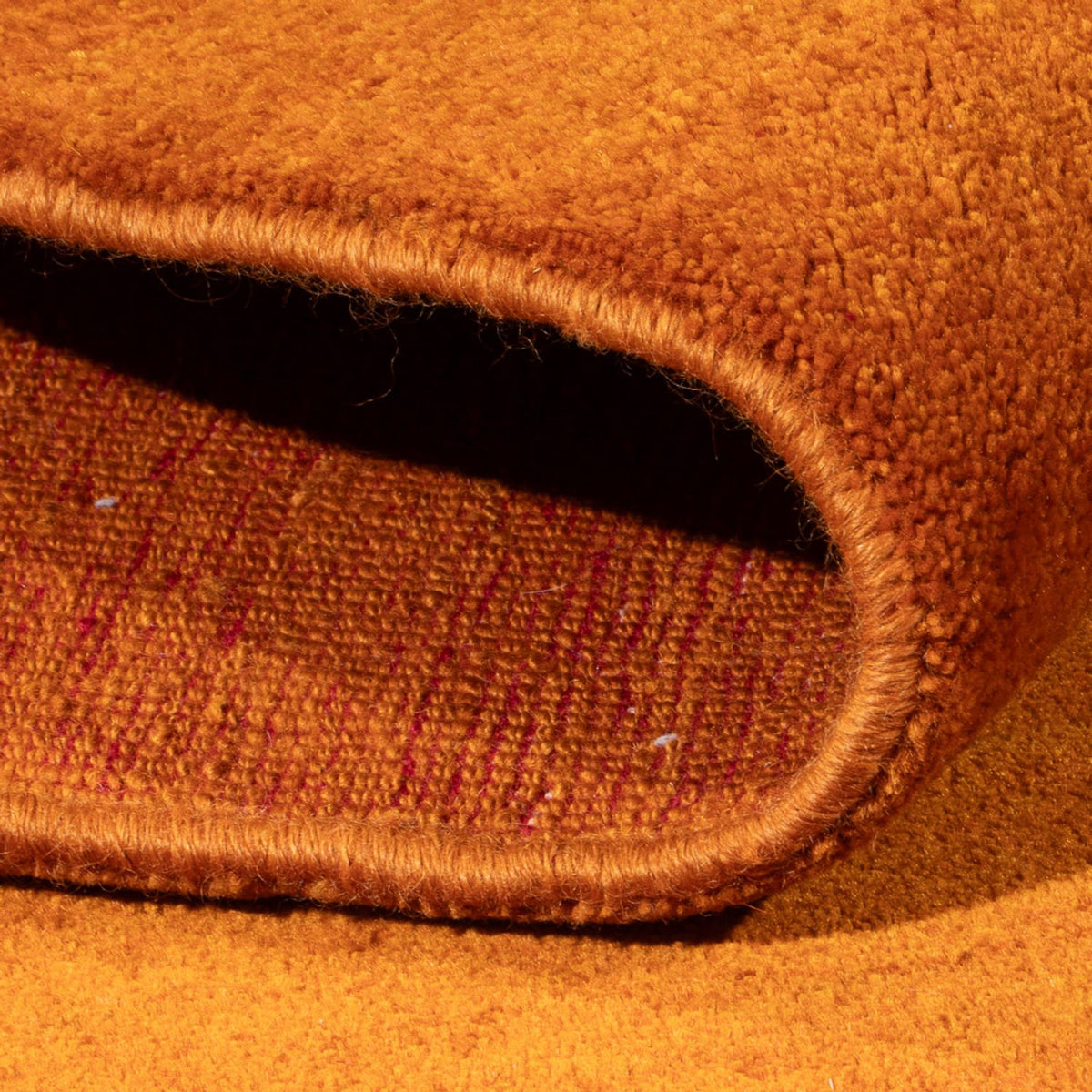 Alfombra Gabbeh - Persa - 209 x 150 cm - naranja