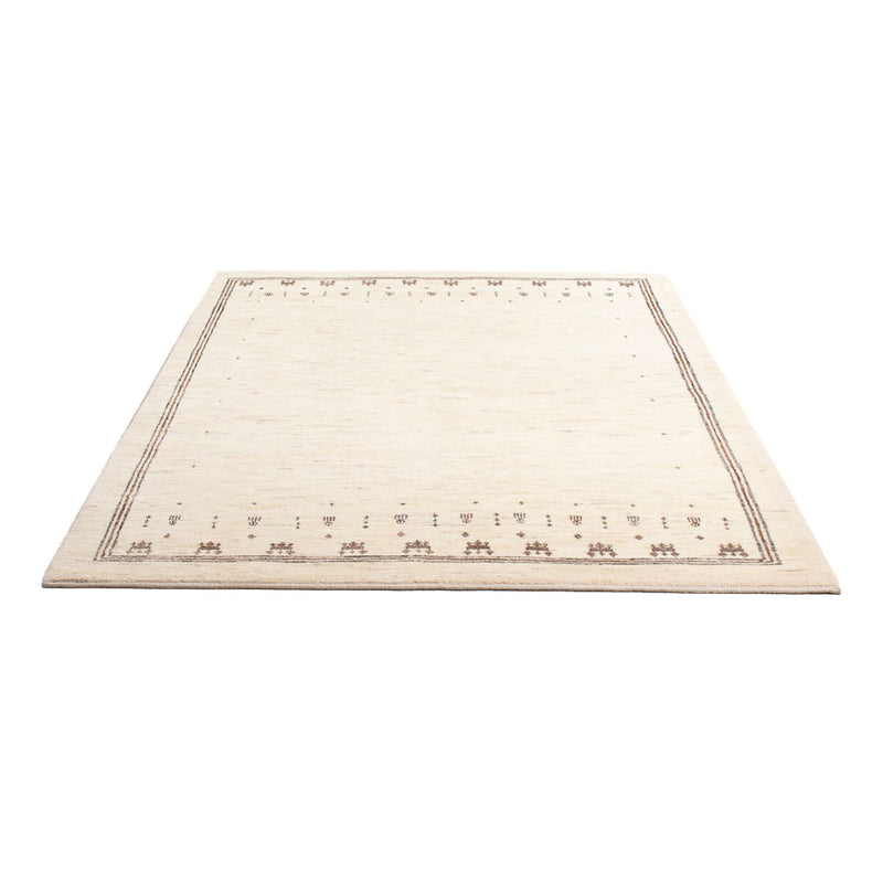 Alfombra Gabbeh - Persa - 198 x 150 cm - blanco