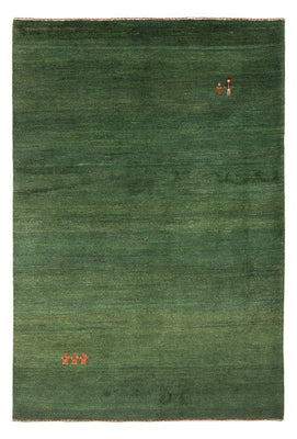 Alfombra Gabbeh - Persa - 203 x 147 cm - verde oscuro