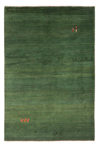 Alfombra Gabbeh - Persa - 203 x 147 cm - verde oscuro