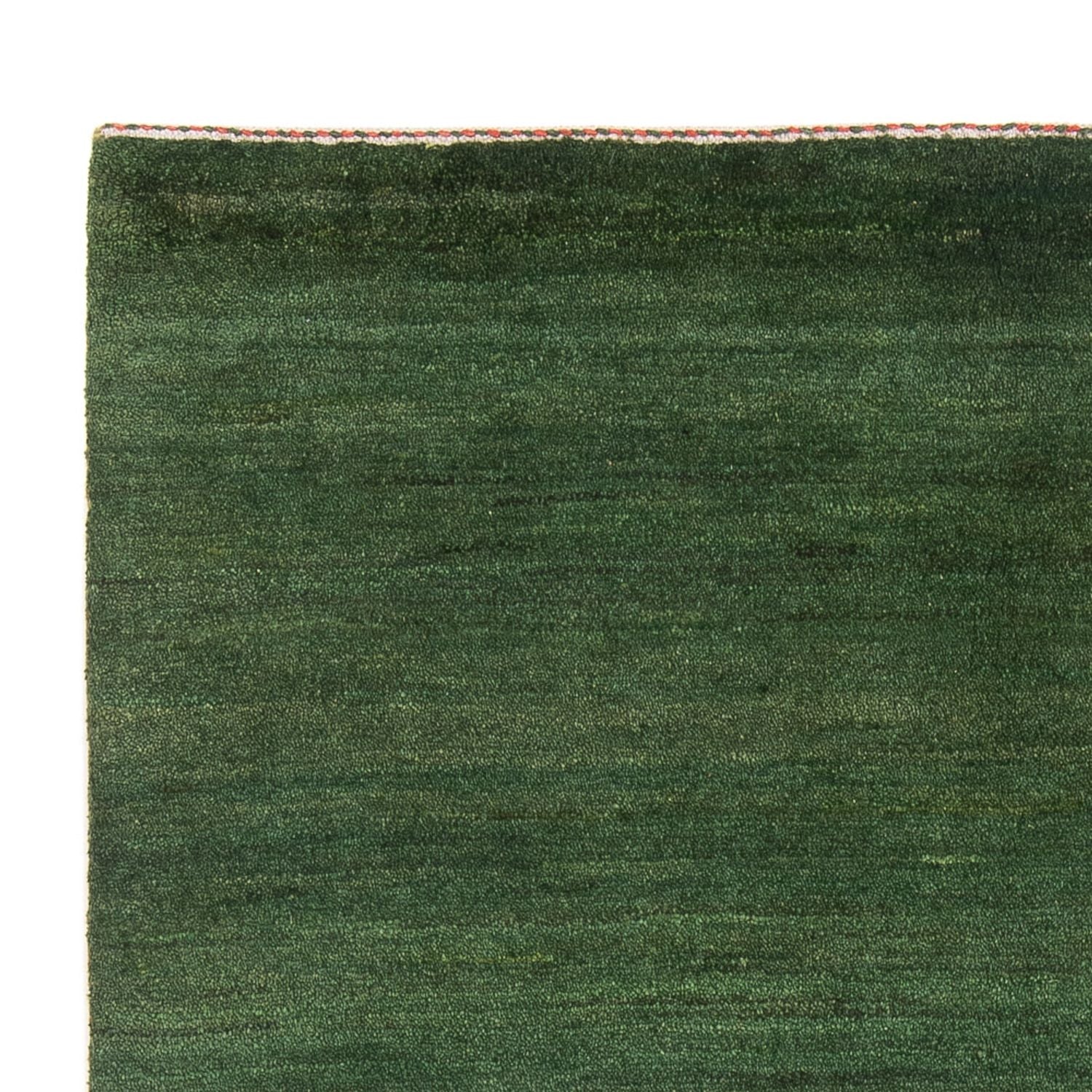 Alfombra Gabbeh - Persa - 203 x 147 cm - verde oscuro