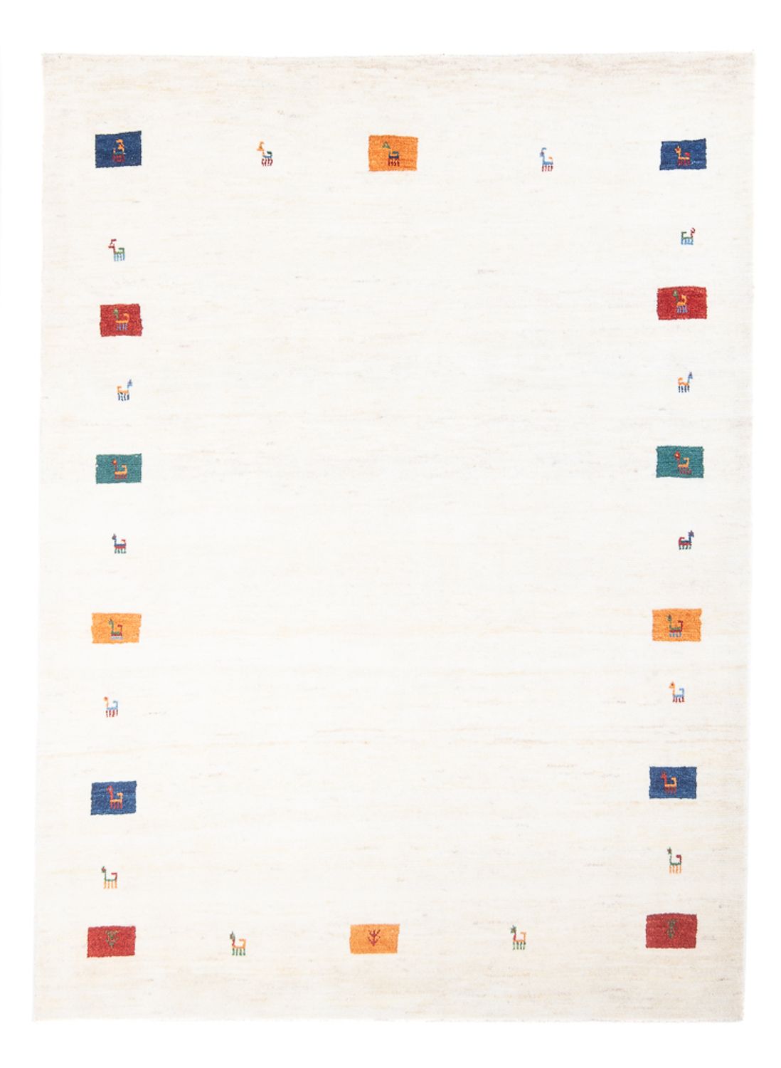 Alfombra Gabbeh - Persa - 201 x 149 cm - multicolor