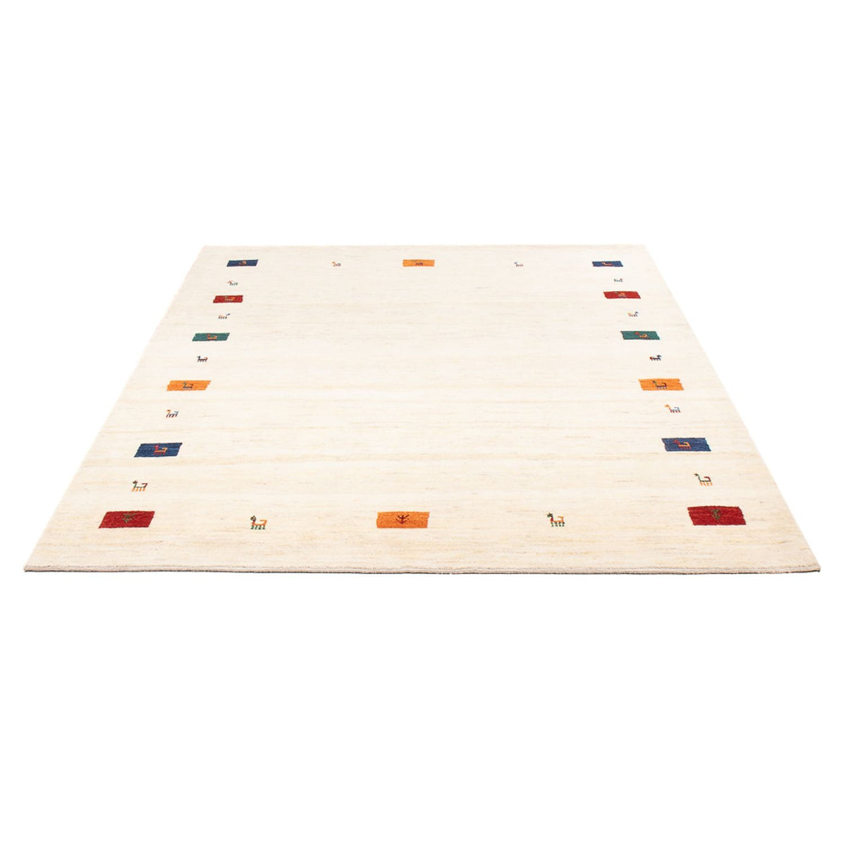 Alfombra Gabbeh - Persa - 201 x 149 cm - multicolor