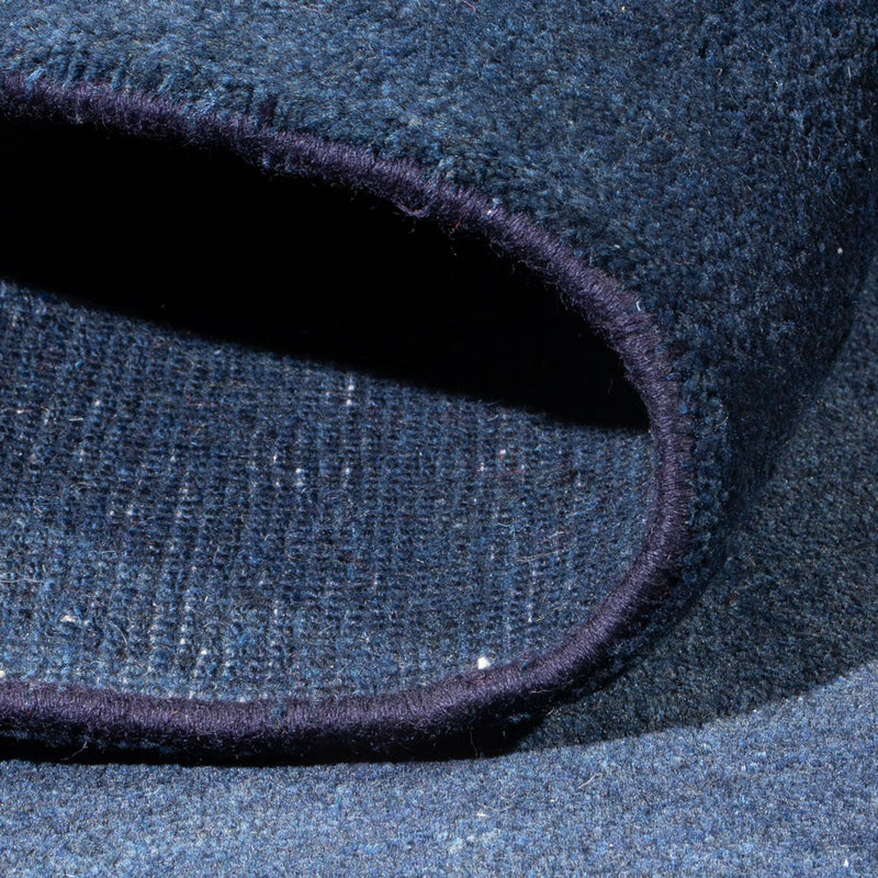 Alfombra Gabbeh - Persa - 190 x 147 cm - azul oscuro