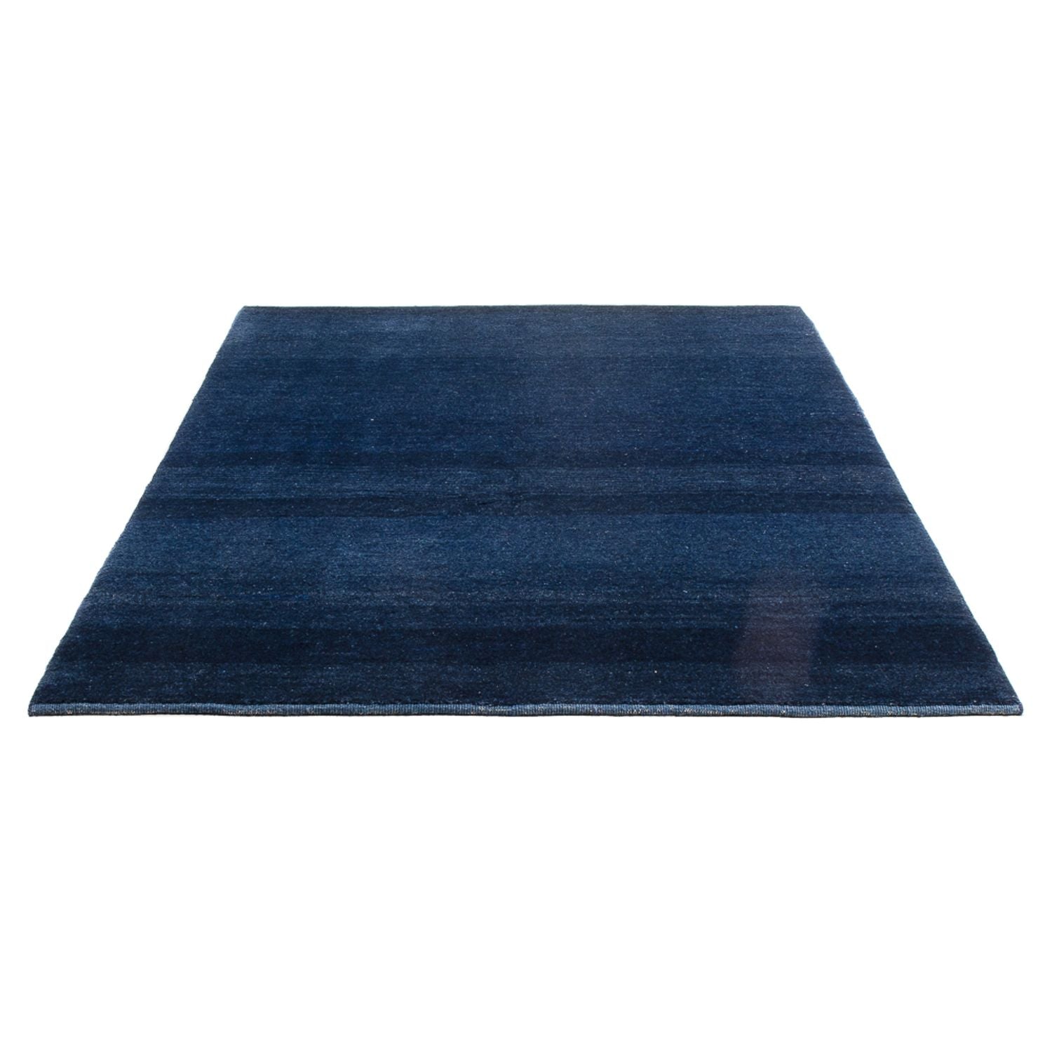 Alfombra Gabbeh - Persa - 190 x 147 cm - azul oscuro