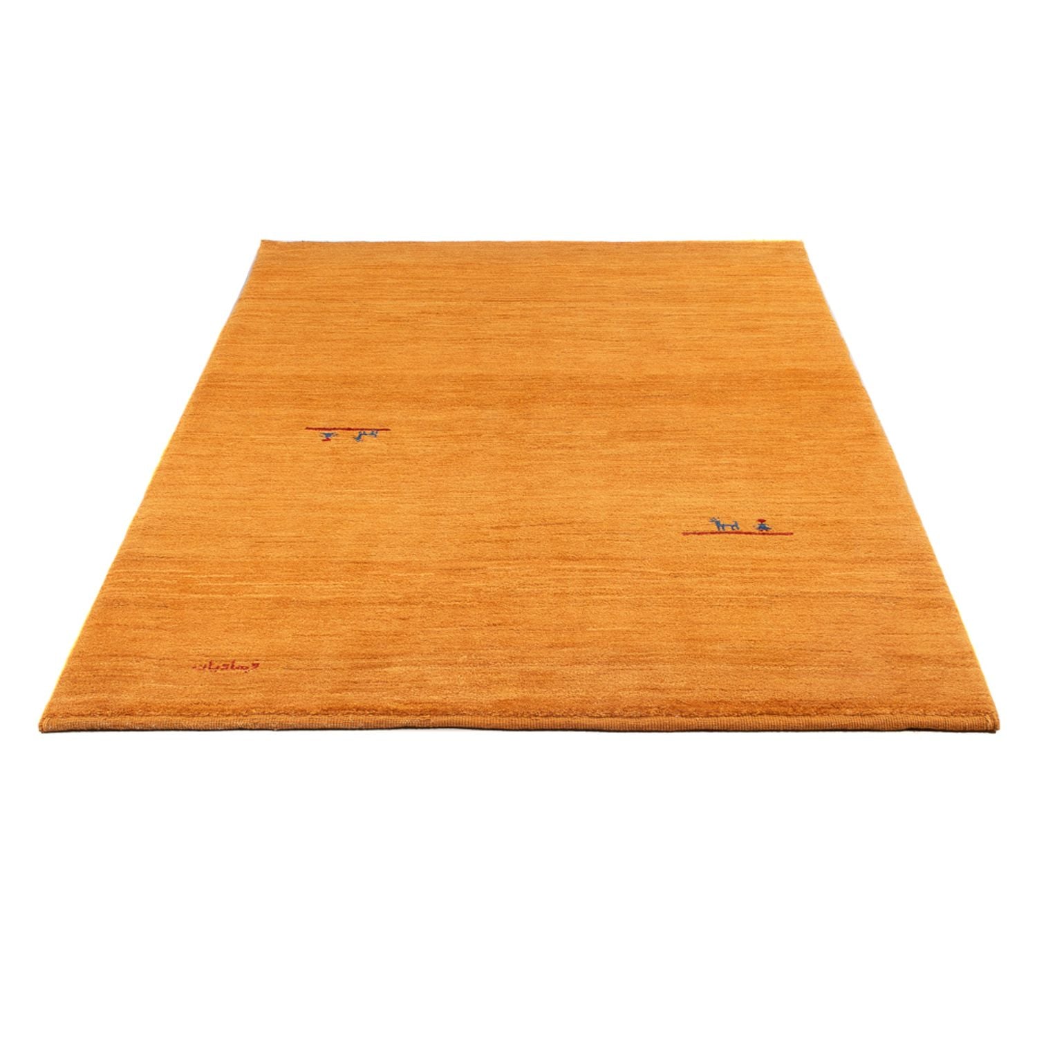 Alfombra Gabbeh - Persa - 196 x 118 cm - naranja