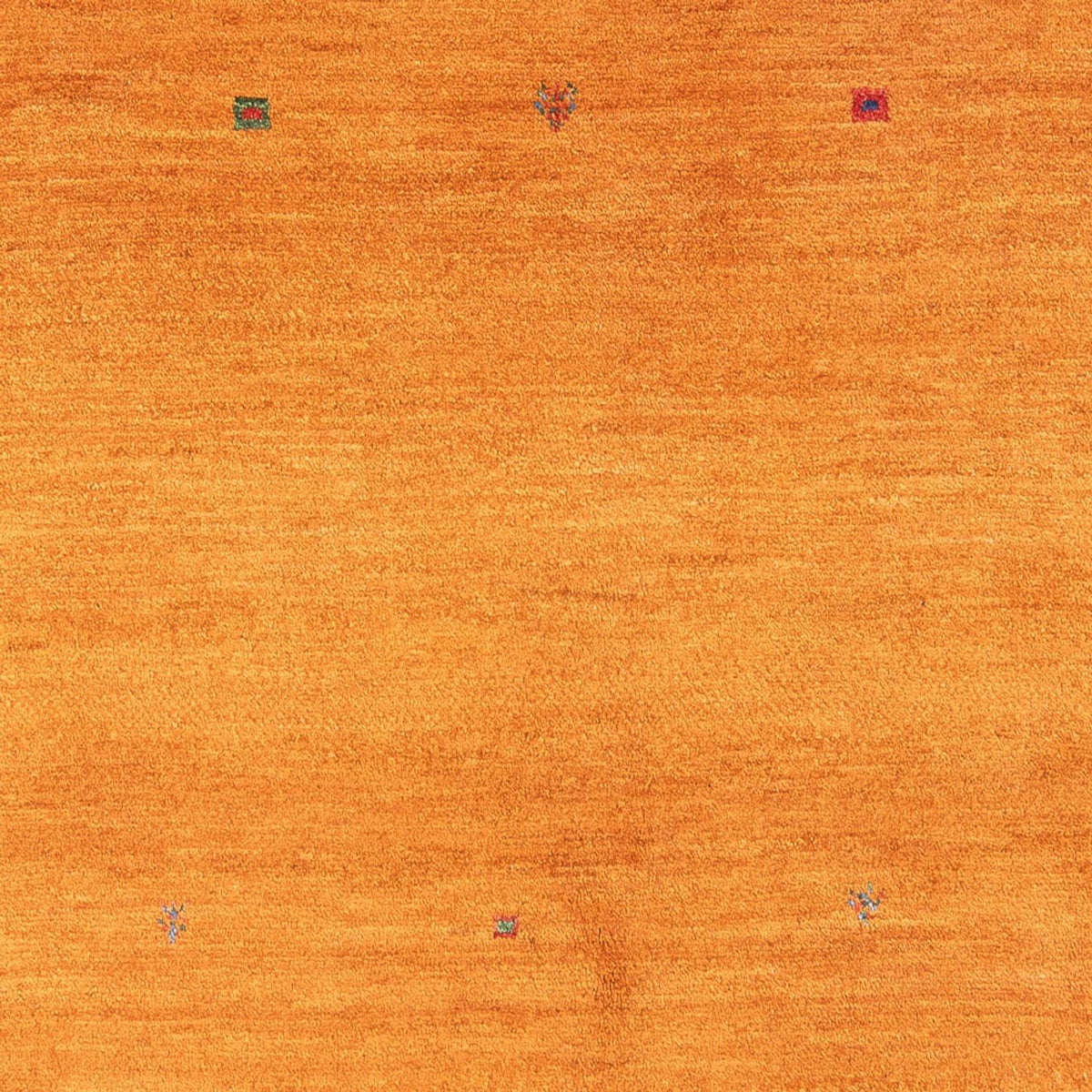 Alfombra Gabbeh - Persa - 201 x 150 cm - naranja