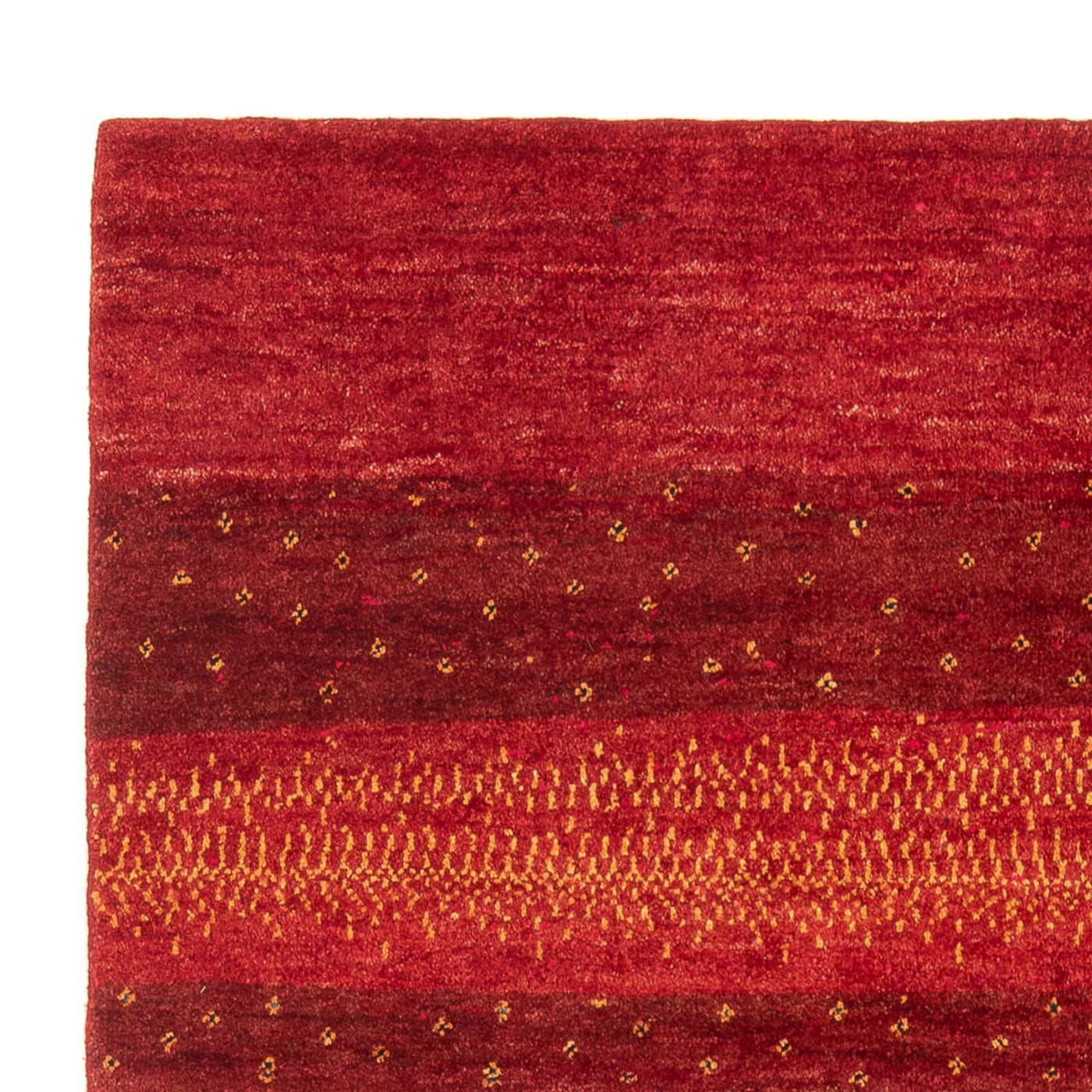 Gabbeh Persa Alfombra 190x151cm - Perserteppich Wollteppich
