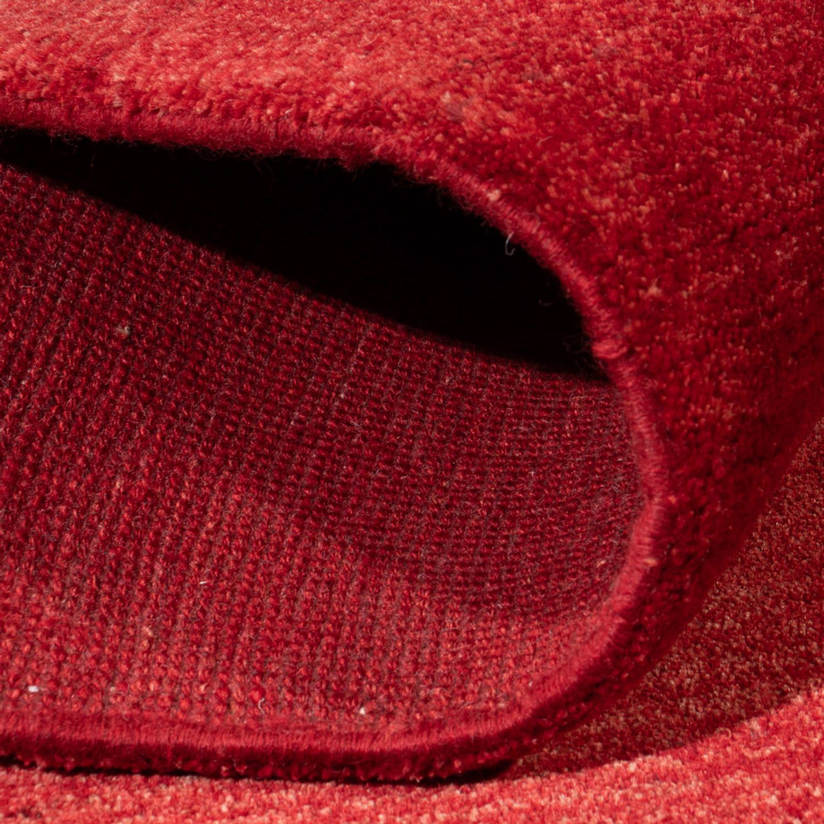 Alfombra Gabbeh - Persa - 188 x 145 cm - rojo