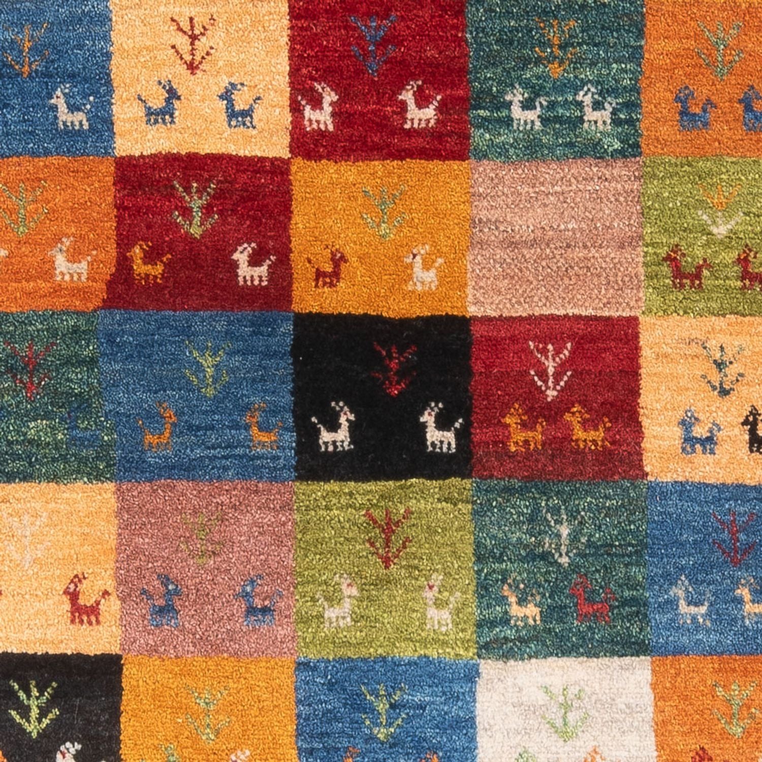 Alfombra Gabbeh - Persa - 150 x 102 cm - multicolor