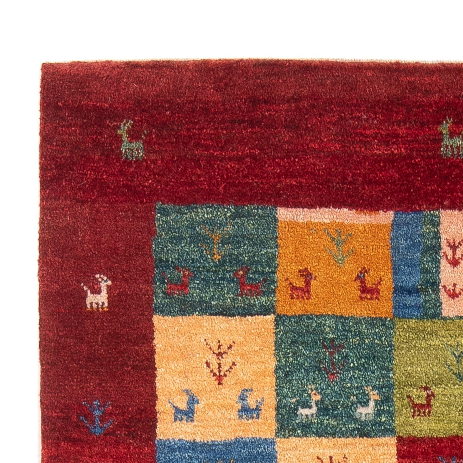 Alfombra Gabbeh - Persa - 150 x 102 cm - multicolor