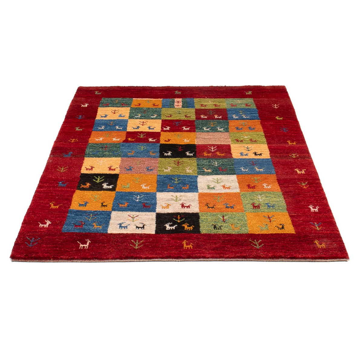 Alfombra Gabbeh - Persa - 150 x 102 cm - multicolor