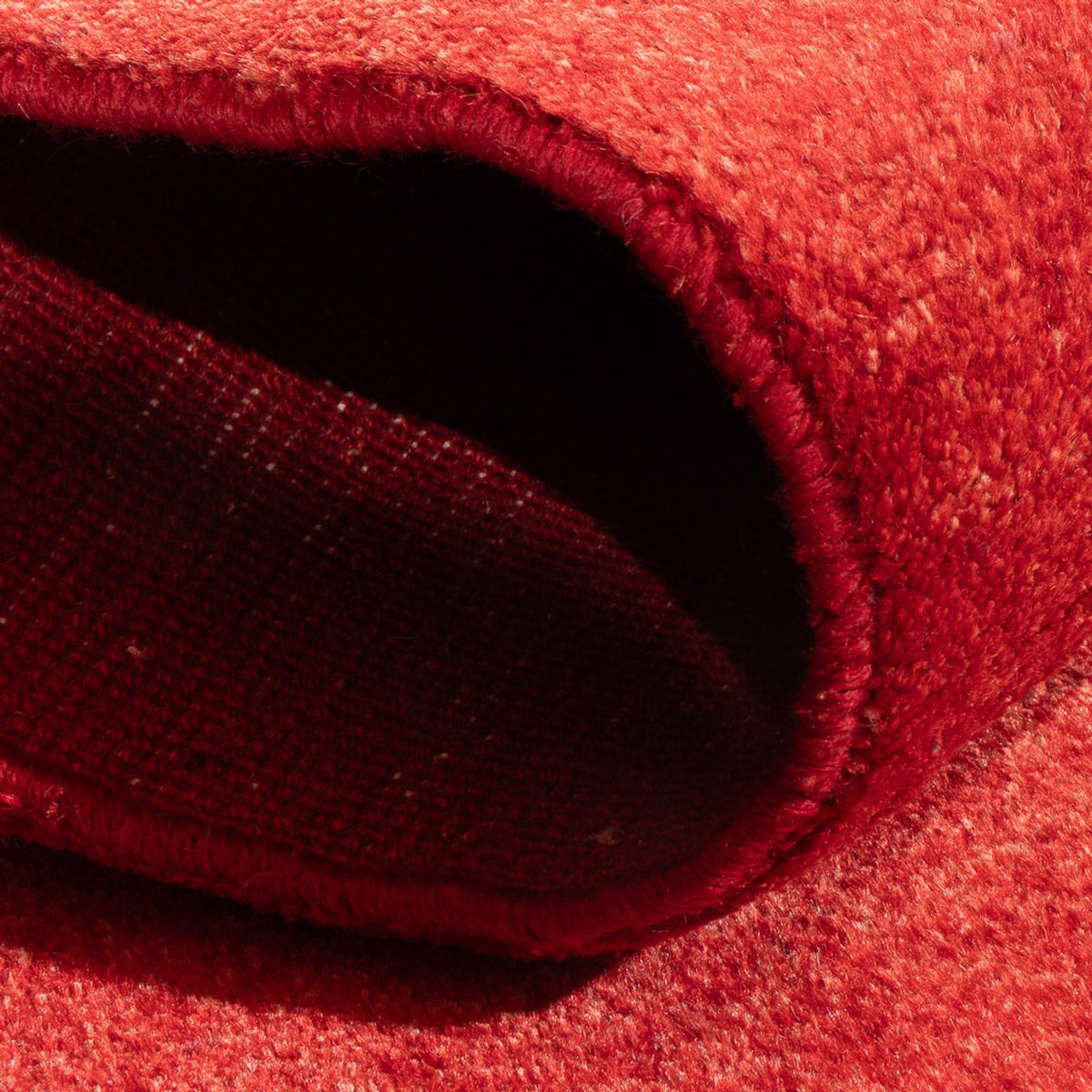 Alfombra Gabbeh - Persa - 146 x 104 cm - rojo