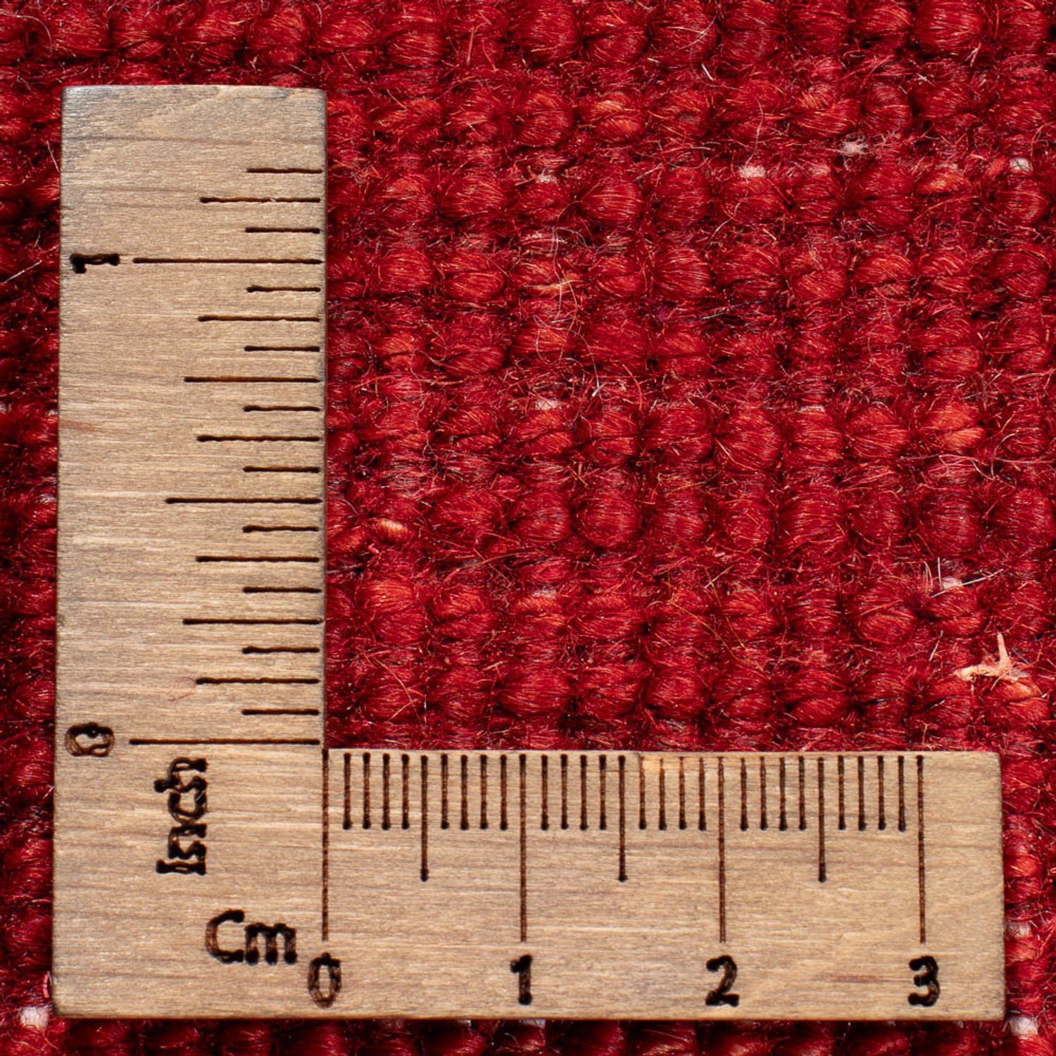 Alfombra Gabbeh - Persa - 146 x 104 cm - rojo