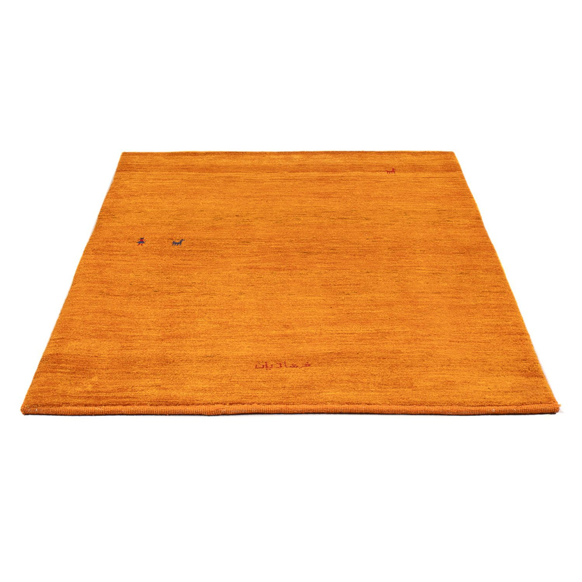Alfombra Gabbeh - Persa - 148 x 103 cm - naranja