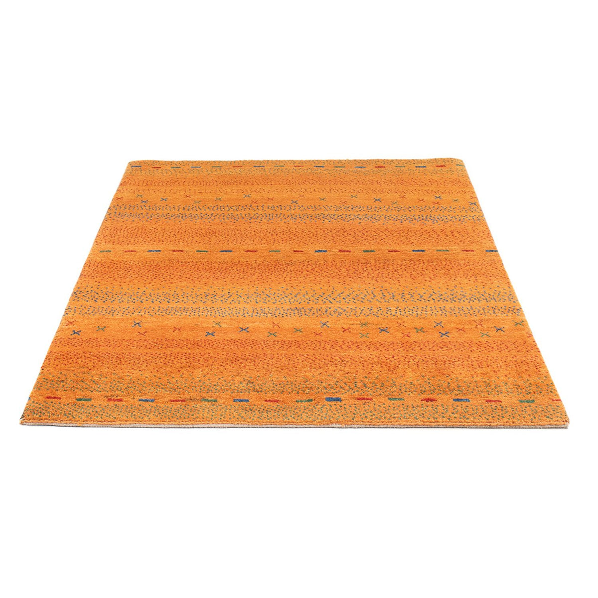 Alfombra Gabbeh - Persa - 153 x 110 cm - naranja