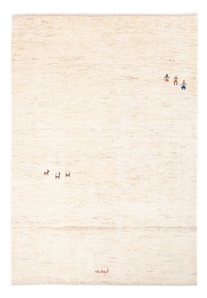 Alfombra Gabbeh - Persa - 188 x 140 cm - beige
