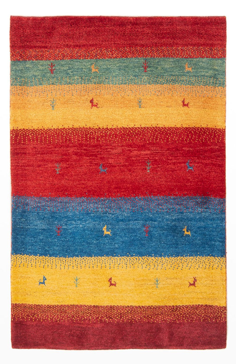 Alfombra Gabbeh - Persa - 151 x 104 cm - multicolor