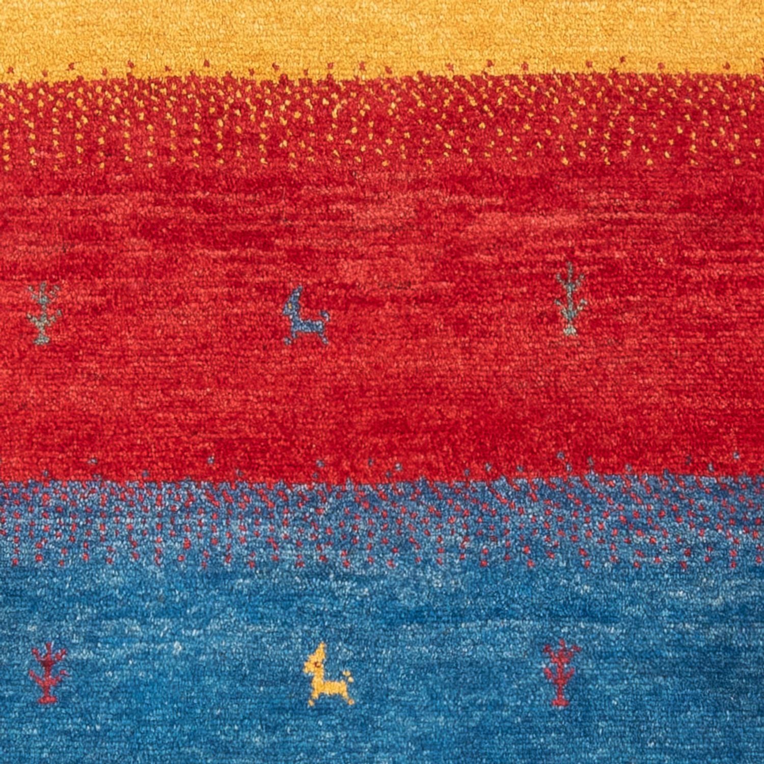 Alfombra Gabbeh - Persa - 151 x 104 cm - multicolor