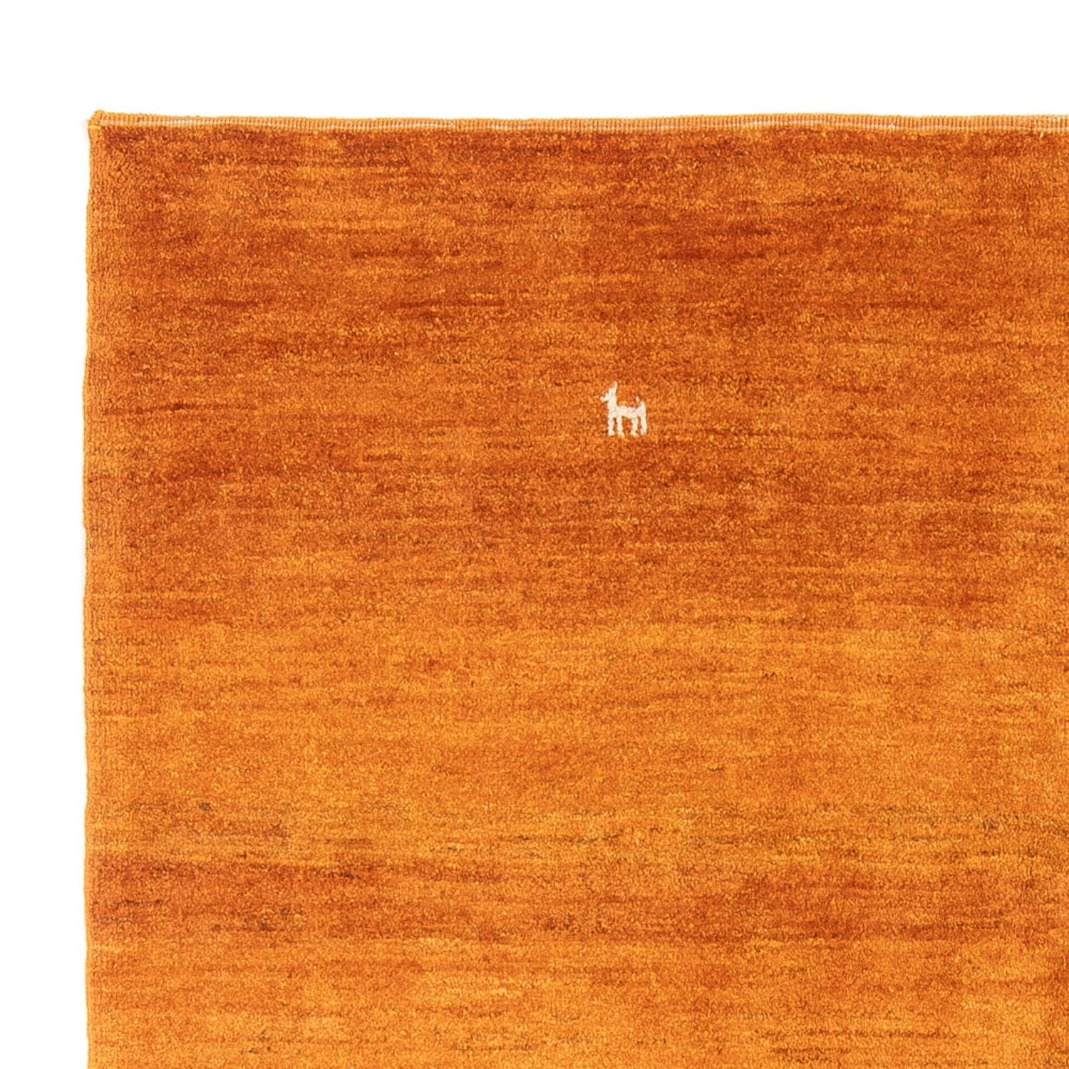 Alfombra Gabbeh - Persa - 196 x 150 cm - naranja