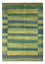 Alfombra Gabbeh - Persa - 204 x 148 cm - verde oscuro