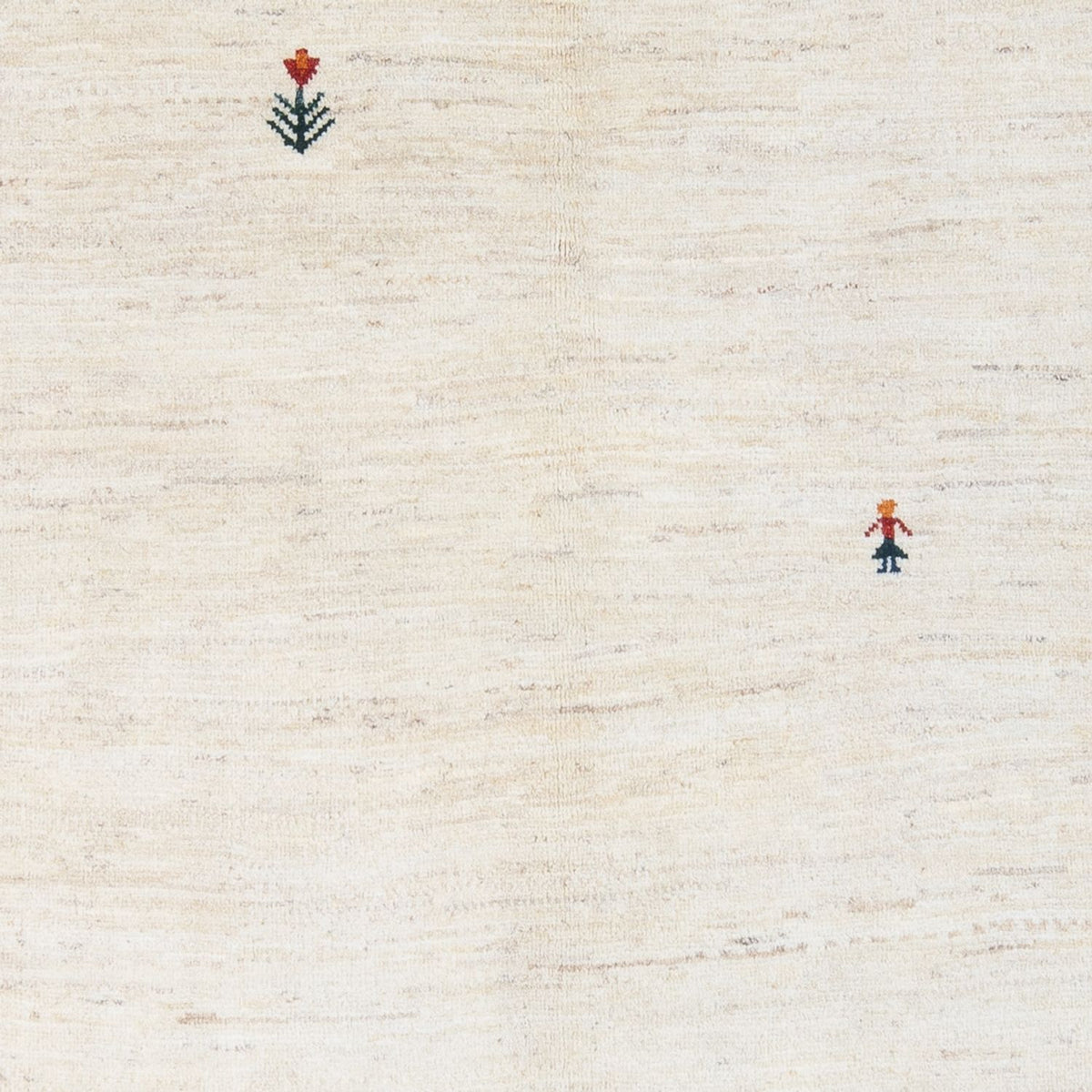 Alfombra Gabbeh - Persa - 207 x 155 cm - plata