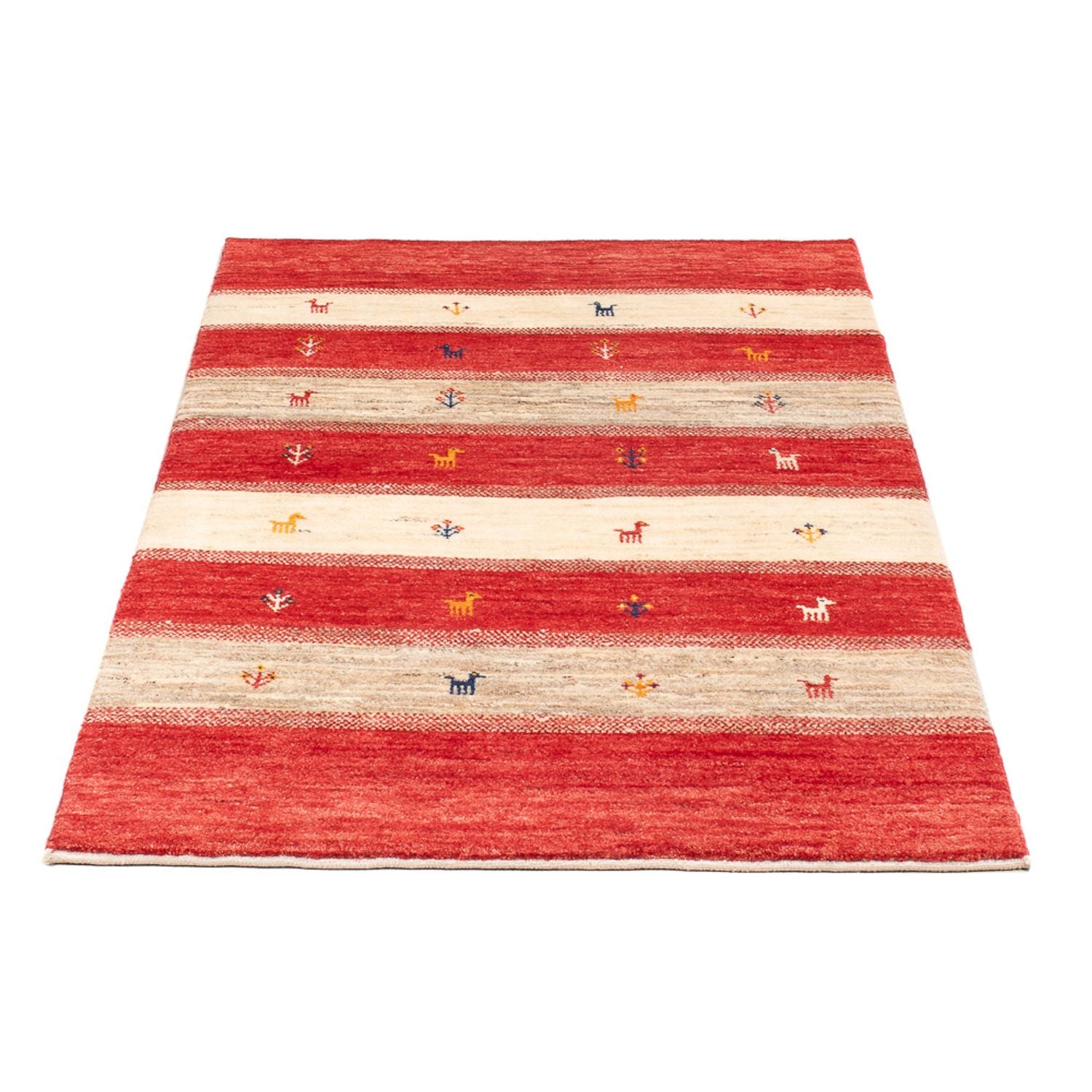 Alfombra Gabbeh - Persa - 143 x 80 cm - multicolor