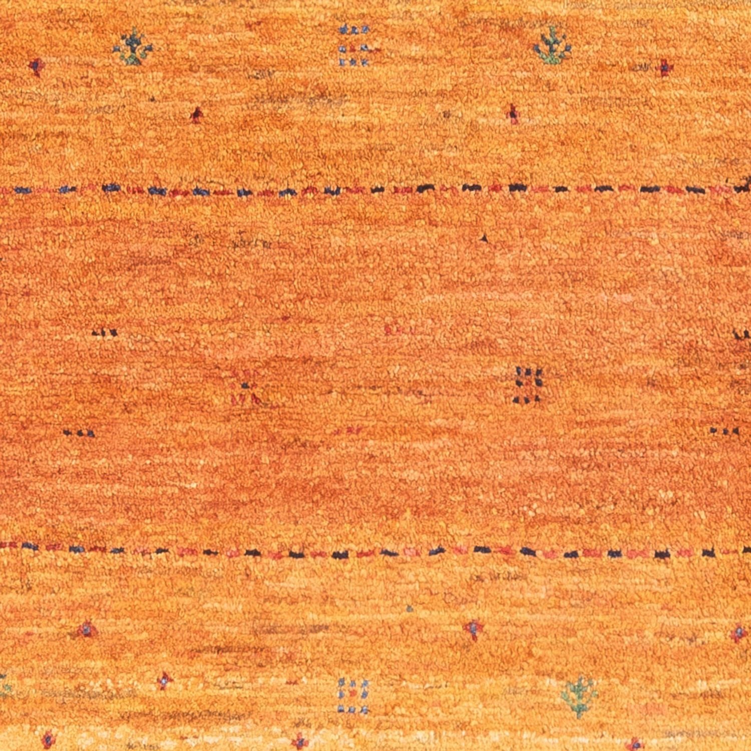 Alfombra Gabbeh - Persa - 142 x 98 cm - naranja