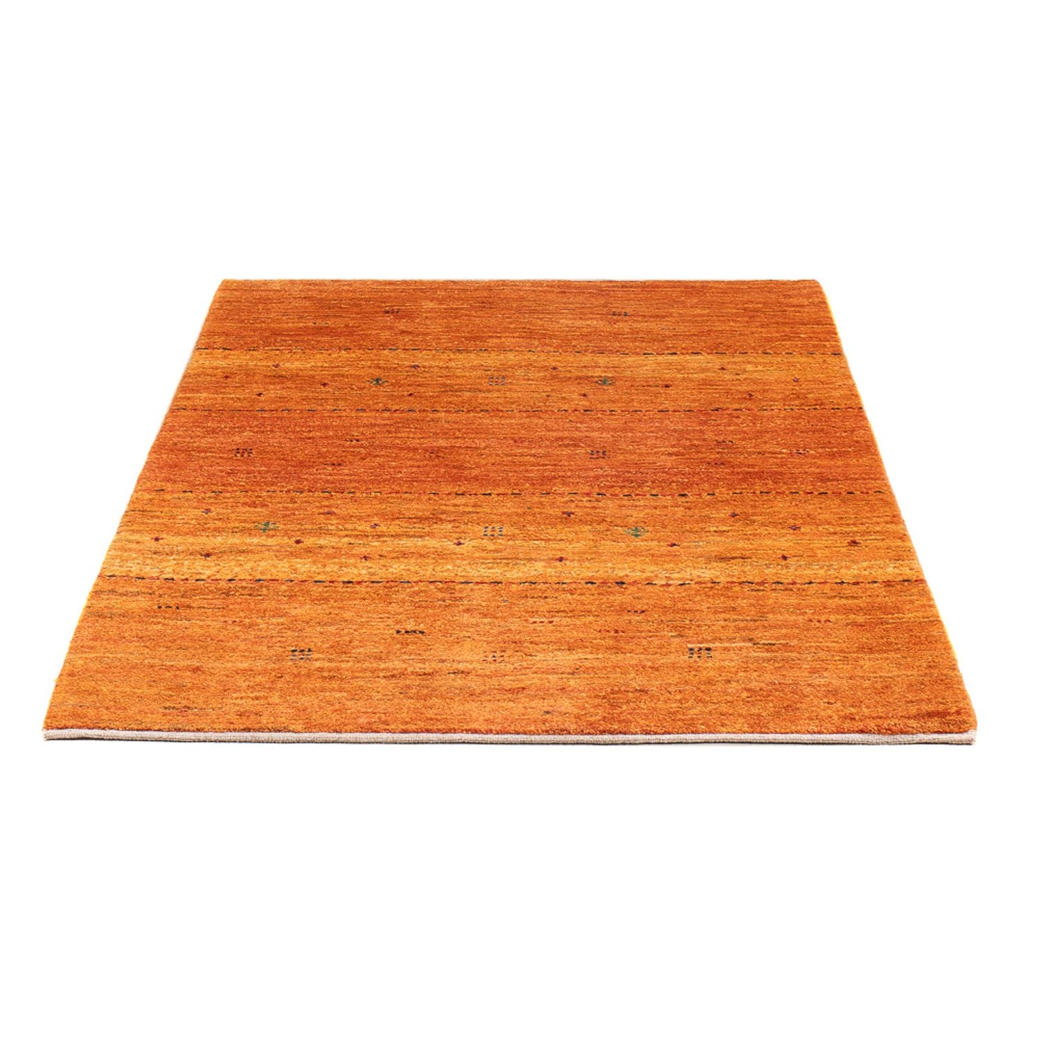Alfombra Gabbeh - Persa - 142 x 98 cm - naranja
