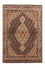Alfombra Persa - Tabriz - Real - 147 x 105 cm - azul oscuro