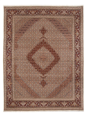 Alfombra Persa - Tabriz - Real - 344 x 246 cm - marrón claro