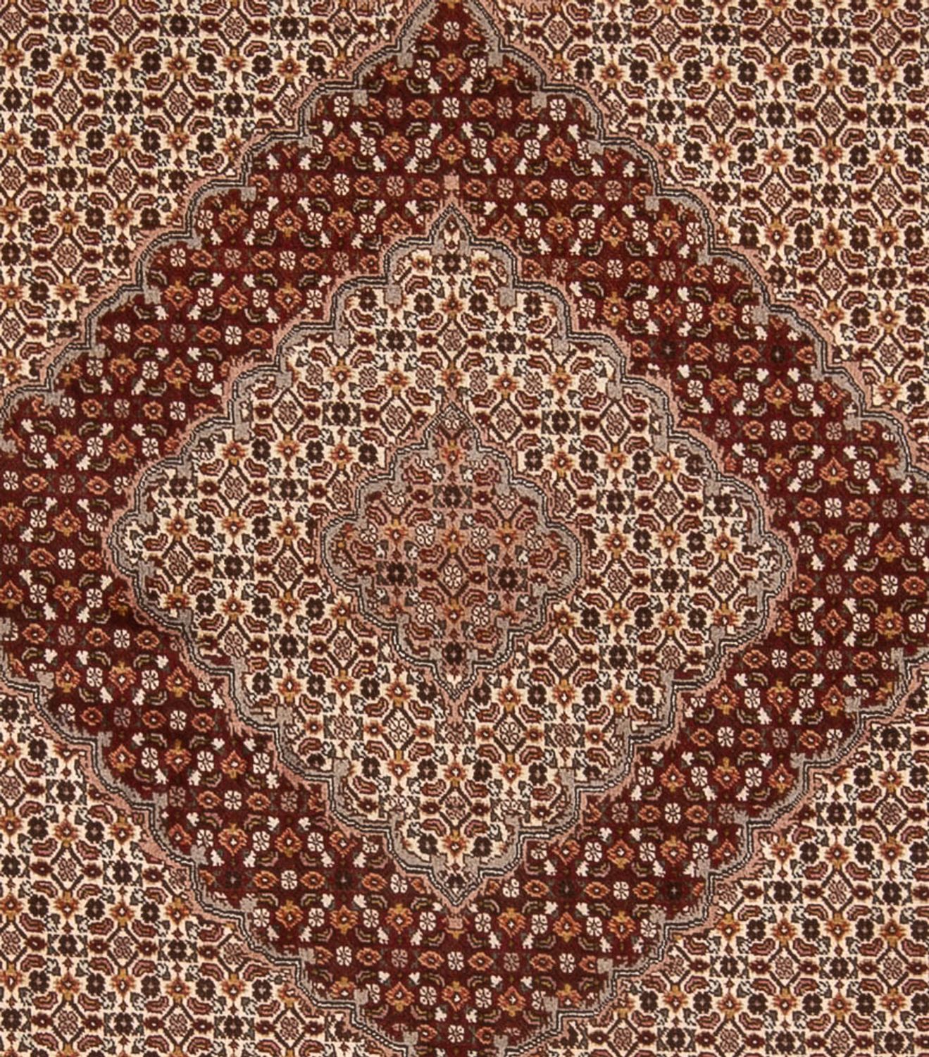 Alfombra Persa - Tabriz - Real - 344 x 246 cm - marrón claro